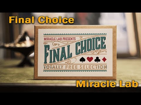 Voir la vidéo Final Choice - Miracle Lab