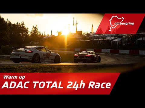 ニュルブルクリンク24時間レース 2020　レース前のウォームアップの様子を配信するYouTubeライブ配信