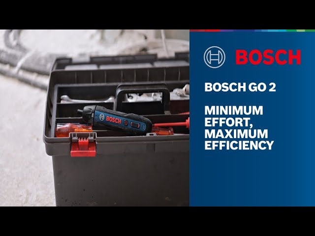 مفك بطارية BOSCH GO 3.6 فولت – مفك براغي ذكي صغير