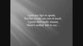 Nothing Left to Say (with lyrics) - Richard Marx