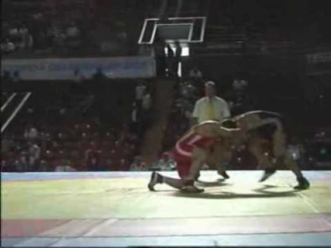 EM Junioren 09 FS 96kg Johannes Kessel GER BARAN, Radoslaw POL