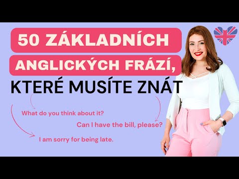 50 základních anglických frází, které musíte znát! 💪🏻
