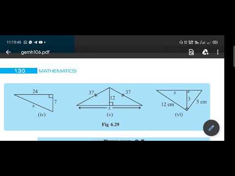 NCERT CLASS 7 |CH.6 TRY THESE PART 5 PYTHAGORAS THEOREM | MATHS SUM | SAKSHAM |The Teacher Tutorials