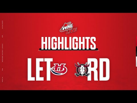 Lethbridge Hurricanes at Red Deer Rebels 10/07 | WHL Highlights 2023-24