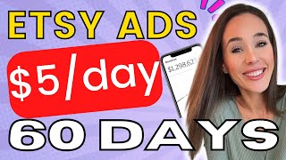 I Tried $5 Etsy Ads for 60 days and This is What Happened | Do Etsy Ads Work | Etsy Ads Strategy