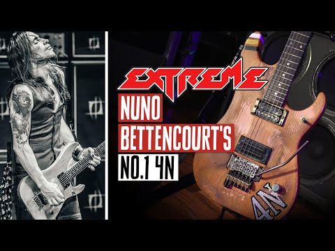 Nuno Bettencourt's Main N4 Washburn & Strings + Picks