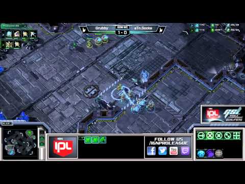 Grubby v Socke - GSL World Championship EU Qualifier - Game 2