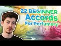 22 Perfumery accords in 22 minutes
