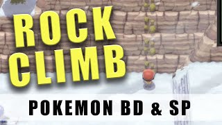 Pokémon Brilliant Diamond How to Get Rock Climb to Scale Walls - Pokémon Shining Pearl