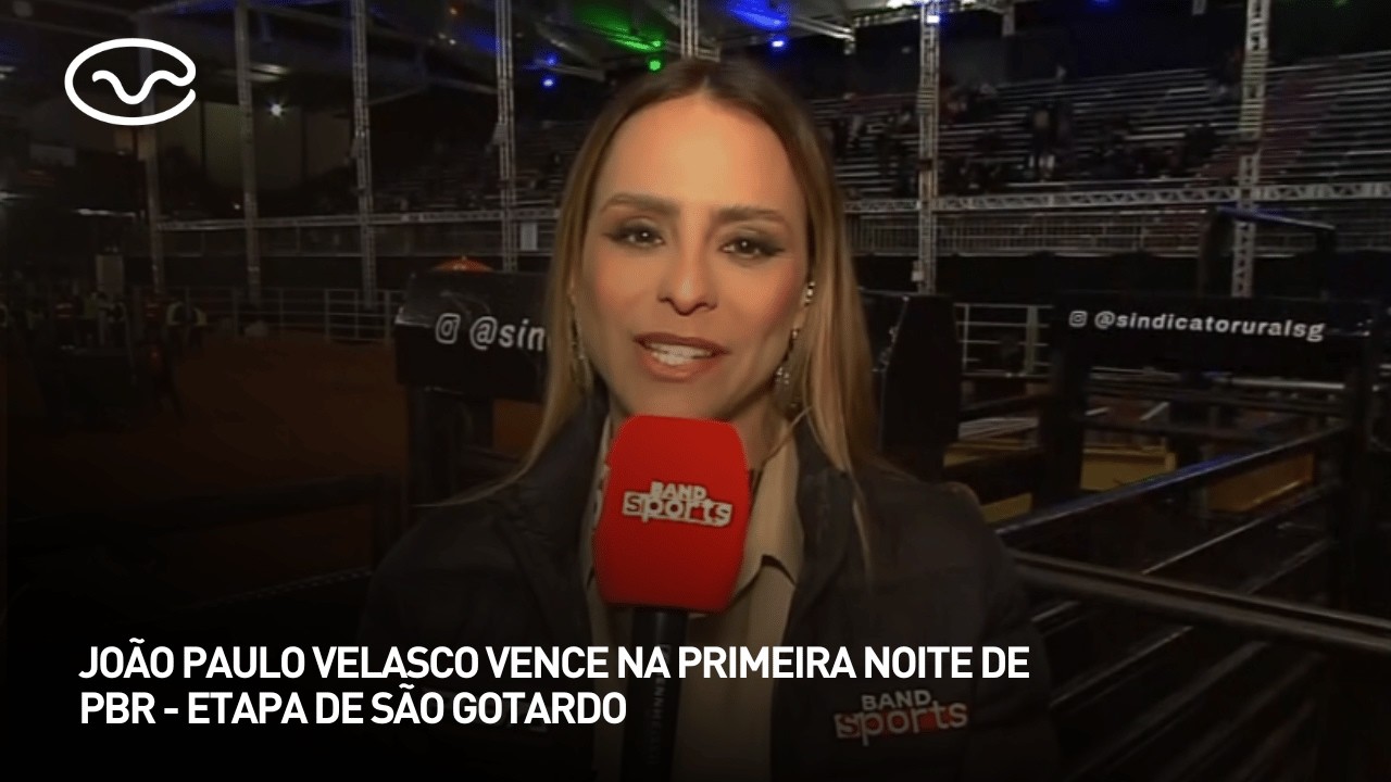 João Paulo Velasco vence na primeira noite de PBR - Etapa de São Gotardo
