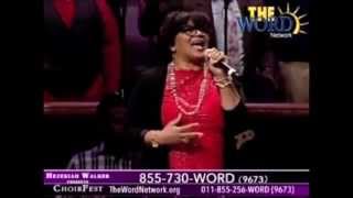 Lisa Page Brooks Singing &quot;His Blood Still Works&quot; - Hezekiah Walker&#39;s Choir Fest