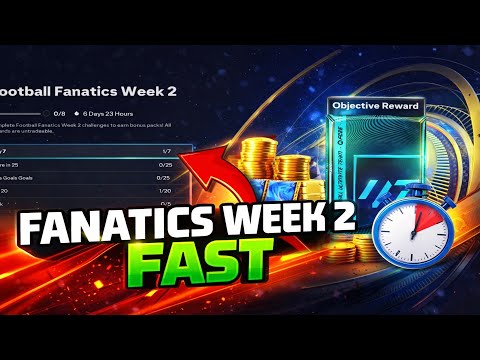 FASTEST WAY to COMPLETE FOOTBALL FANATICS WEEK 2 OBJECTIVES! FC 26