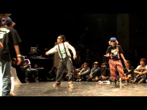 JUSTE DEBOUT 2012 【HIPHOP SIDE SEMIFINAL】RUSHBALL vs Marjoram
