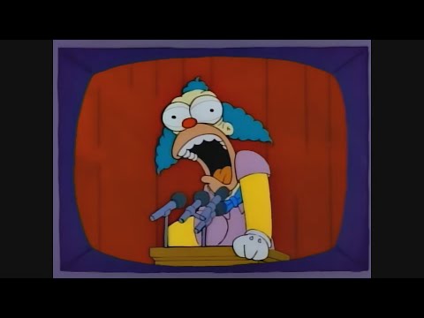 Krusty Eats A Krusty O - The Simpsons