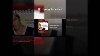 Alejandro Fernández - Lucharé por Tu Amor (Audio)[Personalidad]