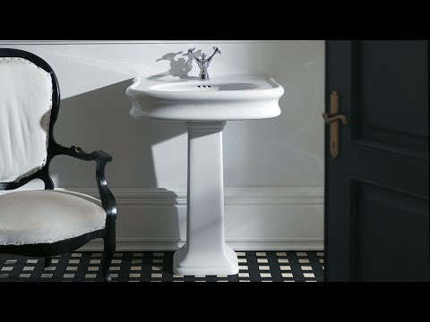 Унитаз в стиле ретро с высоким бачком Simas Lante деревянное сиденье LA06 - фото 1 - id-p97520692