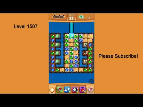 Diamond Digger Saga Level 1507 - NO BOOSTERS