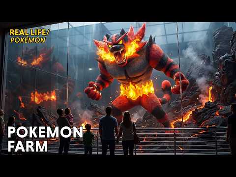 Real Life Pokémon Park: What If Pokémon Lived With Us?