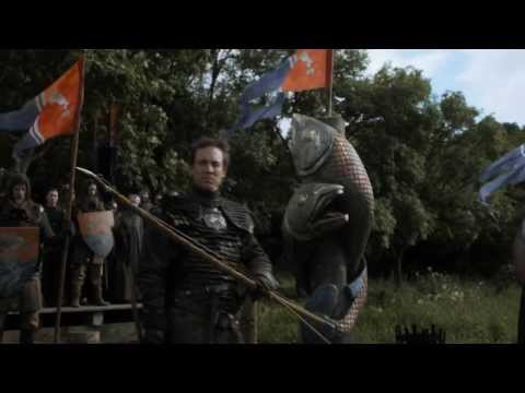 Game of Thrones S03E03 -- Bow and Arrow scene
