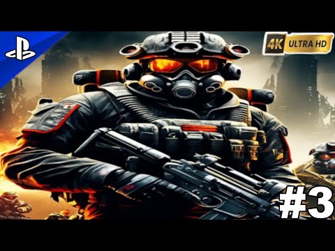 KILLZONE SHADOW FALL PS5 4K 60FPS Gameplay | Full Game Part 3
