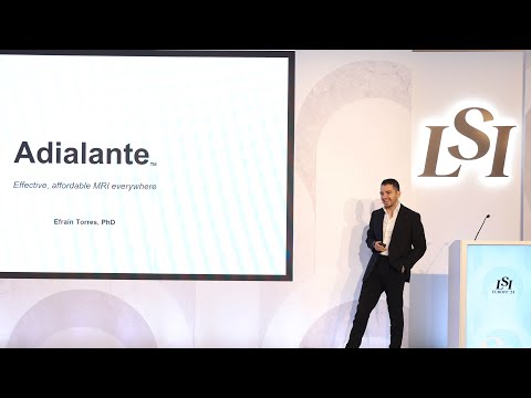 Efrain Torres, Adialante - Silent Compact MRI System | LSI Europe '24