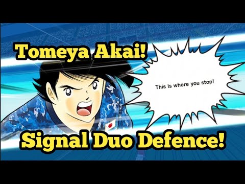 New Skill Tomeya Akai: Signal Duo Defence - Captain Tsubasa Dream Team
