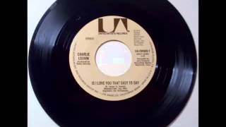 Charlie Louvin - Is I Love You That Easy To Say