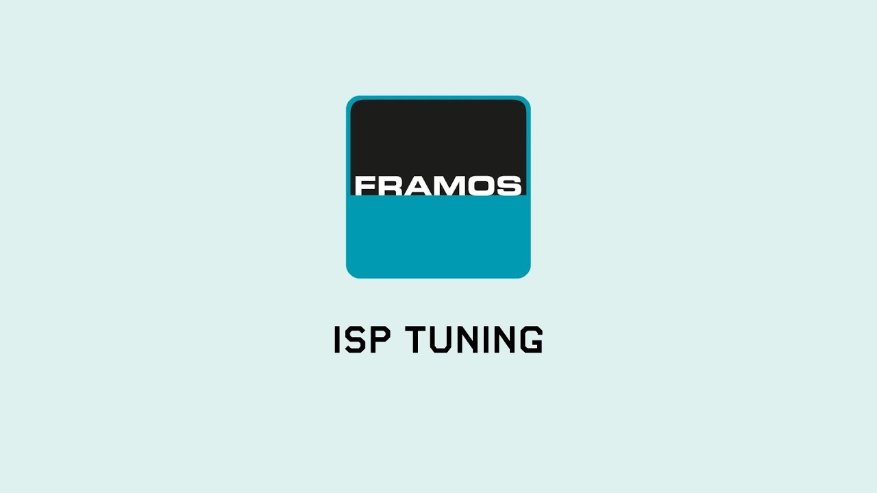 FRAMOS - ISP Tuning