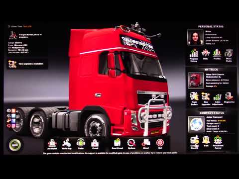 MongoTV_1600 - Del 161 - ETS2 - Hvordan Man Starter i Euro Truck Simulator 2 - Anton Transport