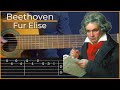 Fur Elise - Beethoven (Simple Guitar Tab)