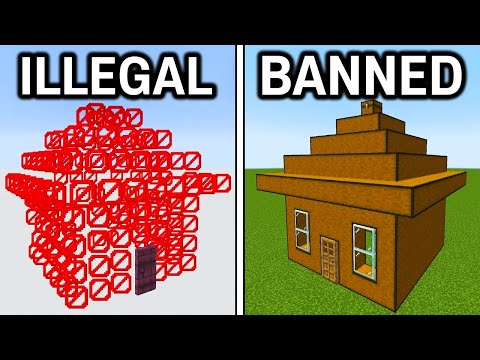 71 Illegal Houses In Minecraft