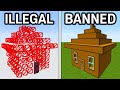 71 Illegal Houses In Minecraft