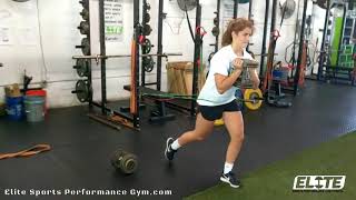 Reverse Lunge with Band
