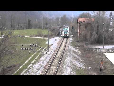 IL MINUETTO DIESEL NEI PRESSI DI ROBILANTE. (CN) 11 - 4 - 2013.