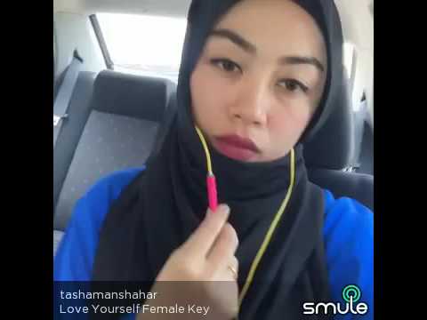 Tasha Manshahar - Love yourself ( SMULE COVER )