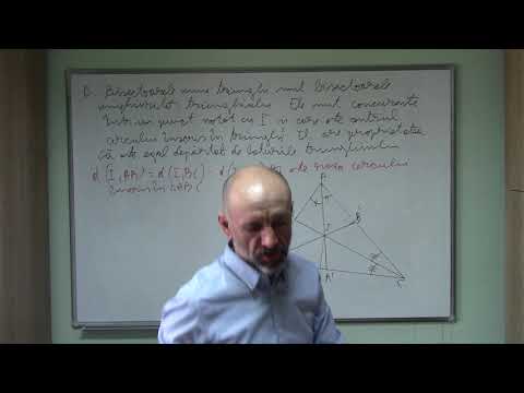 Bisectoarele unghiurilor unui triunghi clasa a 6-a partea 1