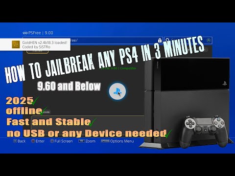 How to Jailbreak any Model of PS4 in 3mins this 2026 | 9.60 and Below