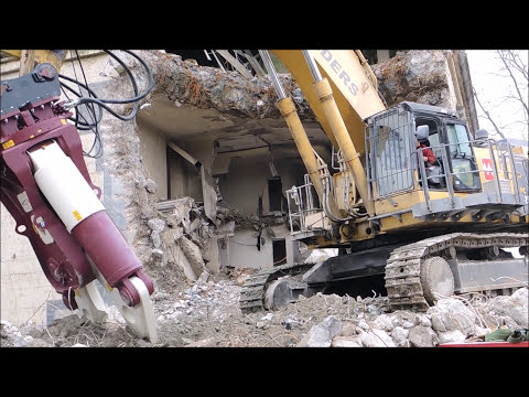 Mega Abrisszange für großen Bagger Komatsu  PC 1250