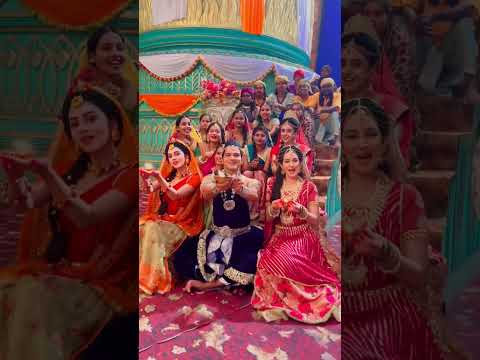 Happy Diwali From Radha Krishna Team 🪔 Mallika Singh 🪅 #shorts