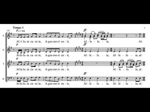Ola Gjeilo - Unicornis Captivatur - score