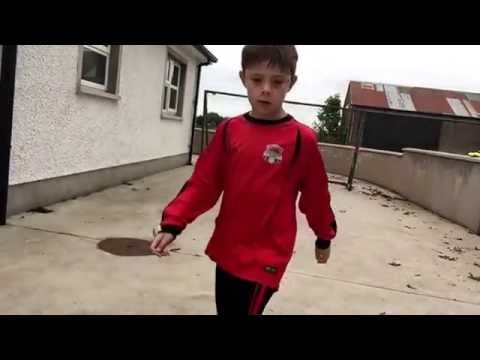 Rabona crossbar challenge