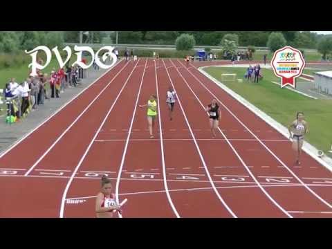ICG 2015 - Girls 4x100m relay - heat 3