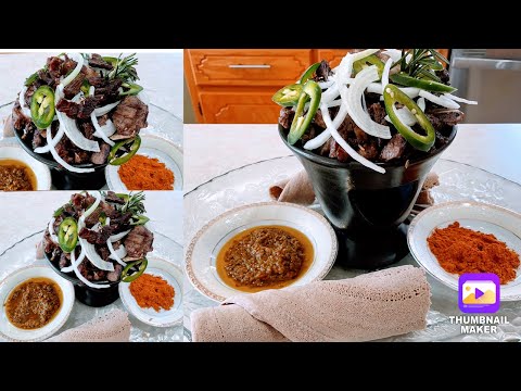 Waadi googa foon hoolaa(Kaalaankalaa)! steak! shekila tibs, ethiopian food recipe