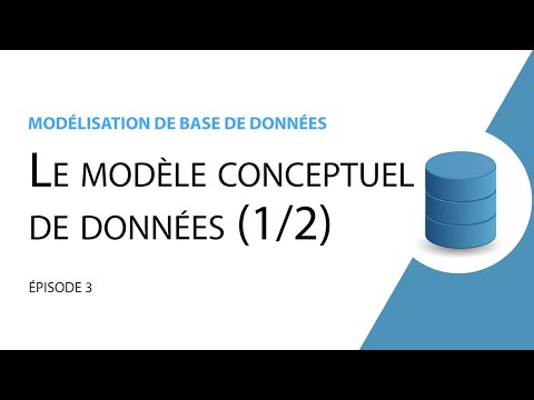 Modélisation de base de données 3 Le Modèle conceptuel de données 1 2