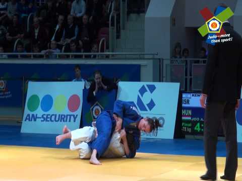 [-78kg] FINAL : KENYON, Omri (ISR) - JOO, Abigel (HUN) - ECh U23 Tyumen (RUS)