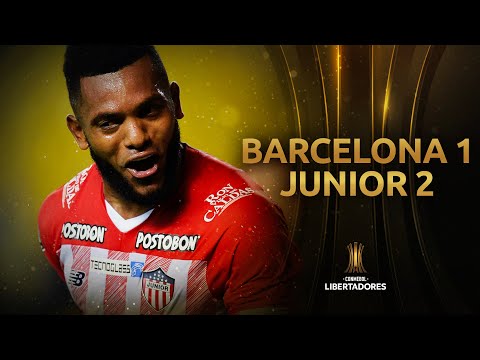 Melhores Momentos | Barcelona 1 x 2 Junior | Fase ...