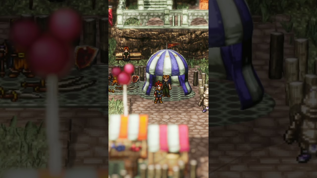 【クロノトリガー】HD-2D風リメイク｜リーネ広場を歩く【Unreal Engine 5】