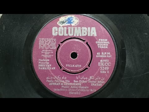 Pilu pakiyaan Ve Afshan film Dhiyan Nemaniyan 1973