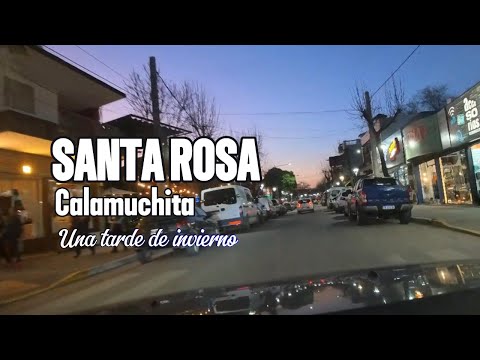Santa Rosa de Calamuchita paseando una tarde de invierno