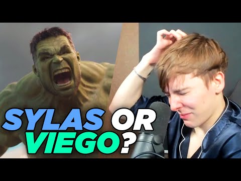 LS calmly explains who is harder between Viego and Sylas while piano music plays in the background